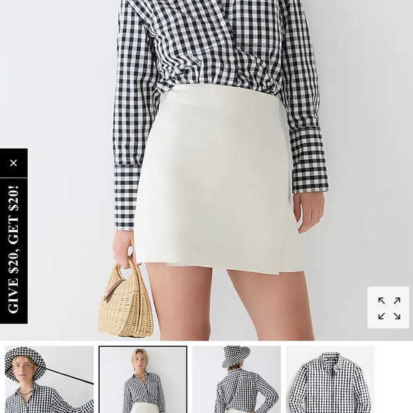 J. Crew Gingham Button Up - Picture 2 of 3